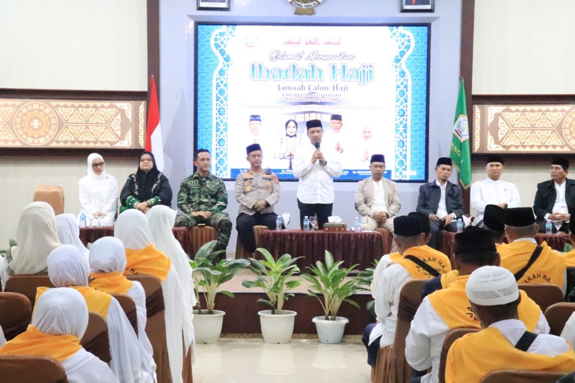 Pemberangkatan Jamaah Haji Aceh Tengah Dilepas Oleh Forkopimda