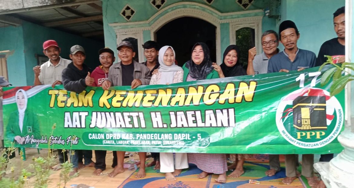 Bakal Calon DPRD Kabupaten Pandeglang Hj. Aat Junaeti Hj.Jaelani Memantapkan Langkah