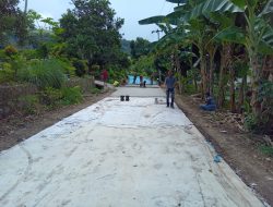 Proyek Pembangunan Di Desa Bakauheni Berjalan Sesuai Harapan Masyarakat