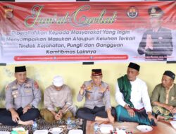 Kapolres Bener Meriah Gelar Jumat Curhat Bersama Masyarakat Kampung Karang Rejo